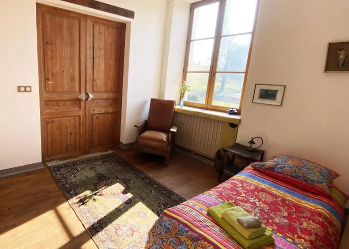 La Ferme Bugiste - Maison De Caractere Lägenhet Belley